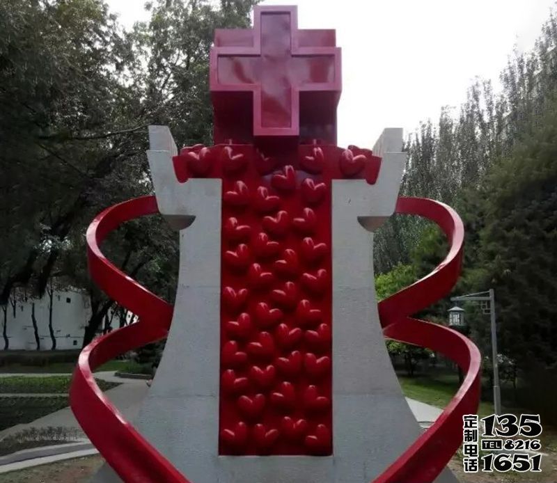 教堂玻璃鋼創(chuàng)意抽象很多愛心雕塑 教堂玻璃鋼創(chuàng)意抽象很多愛心雕塑