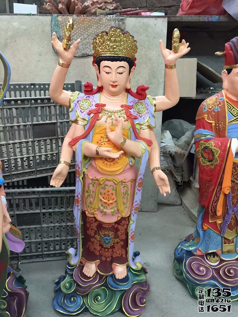 寺廟供奉菩薩樹脂二十四諸天雕塑 寺廟供奉菩薩樹脂二十四諸天雕塑